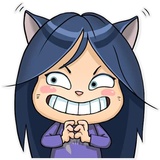 Kitty the Witch WhatsApp Sticker #30