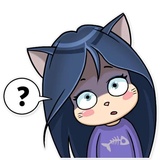 Kitty the Witch WhatsApp Sticker #9