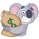 Koala Chuck WhatsApp Sticker #20