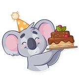 Koala Chuck WhatsApp Sticker #6