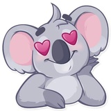 Koala Chuck WhatsApp Sticker #7
