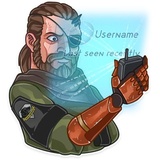 Hideo Kojima WhatsApp Sticker #18