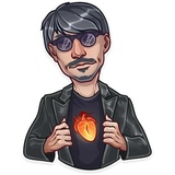 Hideo Kojima WhatsApp Sticker #2