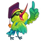 Kolibri WhatsApp Sticker #12