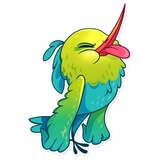 Kolibri WhatsApp Sticker #13