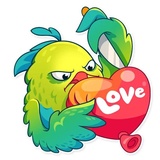 Kolibri WhatsApp Sticker #16