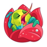 Kolibri WhatsApp Sticker #22