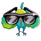 Kolibri WhatsApp Sticker #24