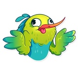 Kolibri WhatsApp Sticker #27