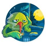 Kolibri WhatsApp Sticker #7