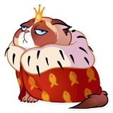 Kooky Cat WhatsApp Sticker #16