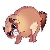 Kooky Cat WhatsApp Sticker #21