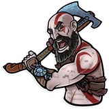 God of War WhatsApp Sticker #10