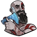 God of War WhatsApp Sticker #13