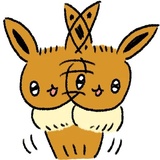 Pokemon Eevee WhatsApp Sticker #7