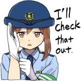 Police Girlfriend Eng WhatsApp Sticker #10