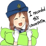 Police Girlfriend Eng WhatsApp Sticker #15