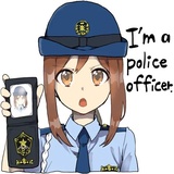 Police Girlfriend Eng WhatsApp Sticker #3