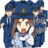 Police Girlfriend Eng WhatsApp Sticker #9