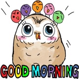 A Little cute OWL WhatsApp Sticker #15