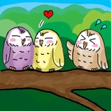 A Little cute OWL WhatsApp Sticker #28