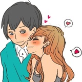 Snuggling Stickers WhatsApp Sticker #19