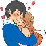 Snuggling Stickers WhatsApp Sticker #2