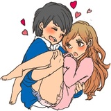 Snuggling Stickers WhatsApp Sticker #20