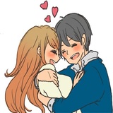 Snuggling Stickers WhatsApp Sticker #22