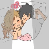 Snuggling Stickers WhatsApp Sticker #26