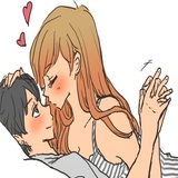 Snuggling Stickers WhatsApp Sticker #30