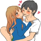 Snuggling Stickers WhatsApp Sticker #6