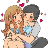 Snuggling Stickers WhatsApp Sticker #8