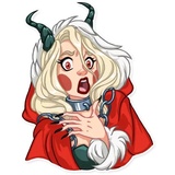 Lady Krampus WhatsApp Sticker #4