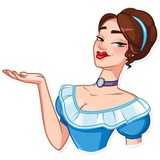 Lady Marie WhatsApp Sticker #13