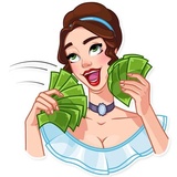 Lady Marie WhatsApp Sticker #14