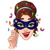 Lady Marie WhatsApp Sticker #20