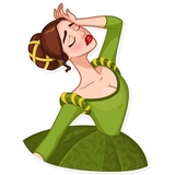 Lady Marie WhatsApp Sticker #21