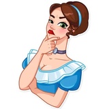 Lady Marie WhatsApp Sticker #22