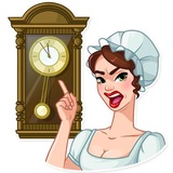 Lady Marie WhatsApp Sticker #23