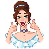 Lady Marie WhatsApp Sticker #4