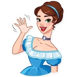 Lady Marie WhatsApp Sticker #5