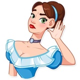 Lady Marie WhatsApp Sticker #6