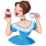 Lady Marie WhatsApp Sticker #7