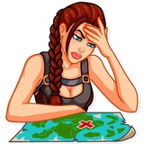 Tomb Raider WhatsApp Sticker #11
