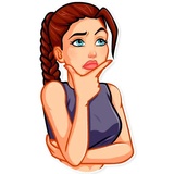 Tomb Raider WhatsApp Sticker #14