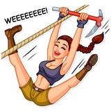 Tomb Raider WhatsApp Sticker #16