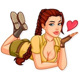 Tomb Raider WhatsApp Sticker #2