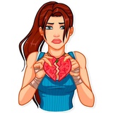 Tomb Raider WhatsApp Sticker #22