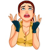Tomb Raider WhatsApp Sticker #27